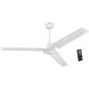 Westinghouse 7840900 Industrial 56-Inch Three-Blade Ceiling Fan with J-Hook Installation System, White, Wall Control(White)