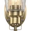 Westinghouse Lighting 6334000 Ashton Three-Light Indoor Wall Fixture, Antique Brass Finish with Clear Seeded Glass(Antique Brass)