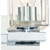 Westinghouse Lighting 6334400 Nyle Two-Light Indoor Wall Fixture, Chrome Finish with Clear Glass(2-Light Wall Fixture)