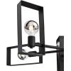 Westinghouse Lighting 6575600 Porter Six-Light Indoor Chandelier, Matte Black Finish