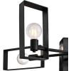 Westinghouse Lighting 6575600 Porter Six-Light Indoor Chandelier, Matte Black Finish