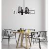 Westinghouse Lighting 6575600 Porter Six-Light Indoor Chandelier, Matte Black Finish