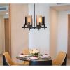 Westinghouse Lighting 6575800 Sirino Six-Light Indoor Chandelier, Matte Black Finish with Metallic Bronze Accents, Two Tone(Chandelier)