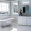 Westinghouse Lighting 6659500 Traditional Four-Light Indoor Vanity Light Fixture, White Finish(White)