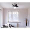 Westinghouse Lighting 7236900 Origami Indoor Ceiling Fan with Light, 24 Inch, Chrome(Chrome)