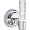 Westinghouse 6307600 Cava One-Light LED Indoor Wall Fixture, Chrome Finish with Bubble Glass, 1 Pack, Silver(Silver)