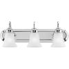 Westinghouse 6652200 3 Light Bracket Bathroom Light,Three Light(3-Light)