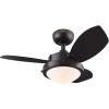 Westinghouse 7233000 Wengue Indoor Ceiling Fan with Light, 30 Inch, Espresso(Espresso)