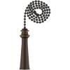 Westinghouse 7721400 Trophy Pull Chain, Oil Rubbed Bronze, 1 Pack
