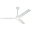 Westinghouse 7840900 Industrial 56-Inch Three-Blade Ceiling Fan with J-Hook Installation System, White, Wall Control(White)