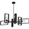 Westinghouse Lighting 6575600 Porter Six-Light Indoor Chandelier, Matte Black Finish