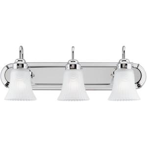 Westinghouse 6652200 3 Light Bracket Bathroom Light,Three Light(3-Light)