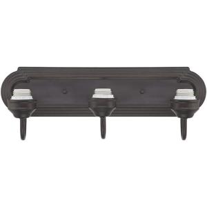 Westinghouse Lighting 6300600 3-Light Wall Fixture, Bronze