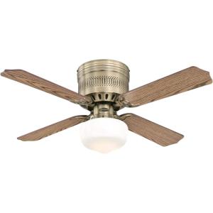 Westinghouse Lighting 7231000 Casanova Supreme Indoor Ceiling Fan with Light, 42 Inch, Polished Brass(Antique Brass)