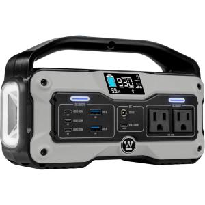Westinghouse iGen400s 400 Watt, 275Wh Portable Power Station and Solar Generator with LED and DC Outlet for Camping, Home, Travel, Indoor/Outdoor Use (Solar Panel Not Included)