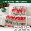 Westinghouse Heated Throw Blanket, Leopard Electric Throw Blanket, Luxury Faux Fur to Flannel Reversible, 6 Heating Levels & 2-10 Hours Time Setting, Machine Washable(Throw, 50″x60″)(Christmas Tree)