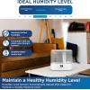 Westinghouse Humidifier and Air Purifier all in one combo with Smart Humidity Sensor Control for Bedrooms with Essential Oil Diffuser and Remote, White(White)