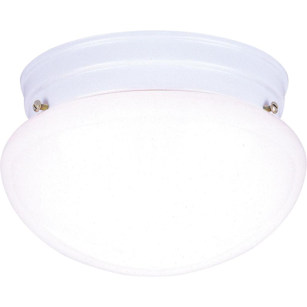 image:imageWestinghouse Lighting 6661100 TwoLight FlushMount Interior Ceiling Fixture White Finish with White GlassOne Light White