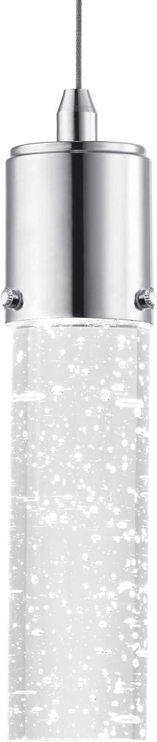 image:imageWestinghouse 6307900 Cava OneLight LED Indoor MiniPendant Chrome Finish with Bubble GlassMiniPendant