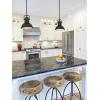Westinghouse 63085A Boswell Pendant, Standard, Chrome(Oil Rubbed Bronze w/ Highlights)