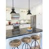 Westinghouse 63085A Boswell Pendant, Standard, Chrome(Oil-Rubbed Bronze)