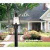 Westinghouse 6339900 Brynn One-Light Outdoor Pendant, Oil Rubbed Bronze Finish with Highlights and Clear Seeded Glass(Outdoor Post)