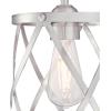 Westinghouse 6362300 Isadora One-Light Mini, Brushed Nickel Finish Indoor Pendant,(Brushed Nickel)