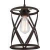 Westinghouse 6362300 Isadora One-Light Mini, Brushed Nickel Finish Indoor Pendant,(Oil-Rubbed Bronze)