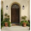 Westinghouse Lighting 6339400 Grandview One-Light Outdoor Pendant, Oil Rubbed Bronze Finish with Highlights and Clear Seeded Glass , Oil-rubbed Bronze(Black)
