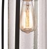 Westinghouse Lighting 6339400 Grandview One-Light Outdoor Pendant, Oil Rubbed Bronze Finish with Highlights and Clear Seeded Glass , Oil-rubbed Bronze(Oil-Rubbed Bronze)
