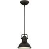 Westinghouse 63085A Boswell Pendant, Standard, Chrome(Oil Rubbed Bronze w/ Highlights)