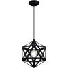 Westinghouse 6355700 One-Light Indoor, Matte Black Finish Pendant(Black)