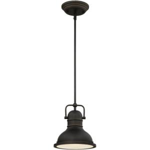 Westinghouse 63085A Boswell Pendant, Standard, Chrome(Oil Rubbed Bronze w/ Highlights)