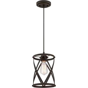 Westinghouse 6362300 Isadora One-Light Mini, Brushed Nickel Finish Indoor Pendant,(Oil-Rubbed Bronze)