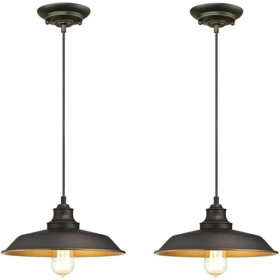 image:imageWestinghouse 6344700 Iron Hill Indoor Mini Pendants 2Pack Oil Rubbed Bronze