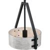 Westinghouse 6125800 Callowhill Craftsman-Style One Light Indoor Pendant, Matte Black and Antique Ash Finish