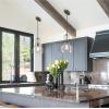 Westinghouse 6129900 Fiona Traditional One Light Indoor Pendant, Black-Bronze Finish with Highlights, Clear Seeded Glass