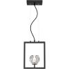 Westinghouse 6367400 Gun Metal Finish with Crystal Glass Zoa One-Light LED Indoor Pendant, Matte Brushed Gunmetal, one Size(Brushed Gun Metal)