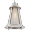Westinghouse Lighting 6361800 Beatrix One-Light Indoor Mini Pendant, Brushed Nickel Finish with Mesh and Clear Glass(Indoor Pendant)