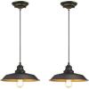 Westinghouse 6344700 Iron Hill Indoor Mini Pendants, 2-Pack, Oil Rubbed Bronze