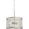 Westinghouse 6371200 Emmett Three-Light Indoor Pendant Light, Galvanized Steel Finish