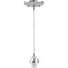 Westinghouse 7028400 Single-Light Mini-Pendant Kit with Nickel Finish