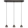 Westinghouse Three-Light Indoor 6301300 3Lgt BRZ Mini Pendant, Oil Rubbed Bronze