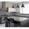 Westinghouse 6326800 One-Light Indoor Pendant, Matte Gun Metal Finish with Mesh Detail, Brushed Gunmetal(Brushed Gunmetal)