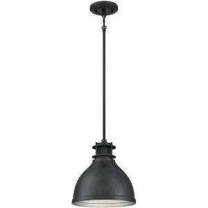 Westinghouse 6326800 One-Light Indoor Pendant, Matte Gun Metal Finish with Mesh Detail, Brushed Gunmetal(Brushed Gunmetal)
