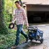 Westinghouse WGen3600 Portable Generator, 4650 Peak Watts & 3600 Rated Watts, RV Ready 30A Outlet, Wheel & Handle Kit, Gas Powered(4650 Watts – Gas Only – Wheel Kit)