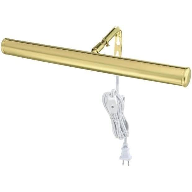 image:imageWESTINGHOUSE Lighting Corp 75051 14Inch Polished Brass Picture Light Fixture Finish 1 Pack