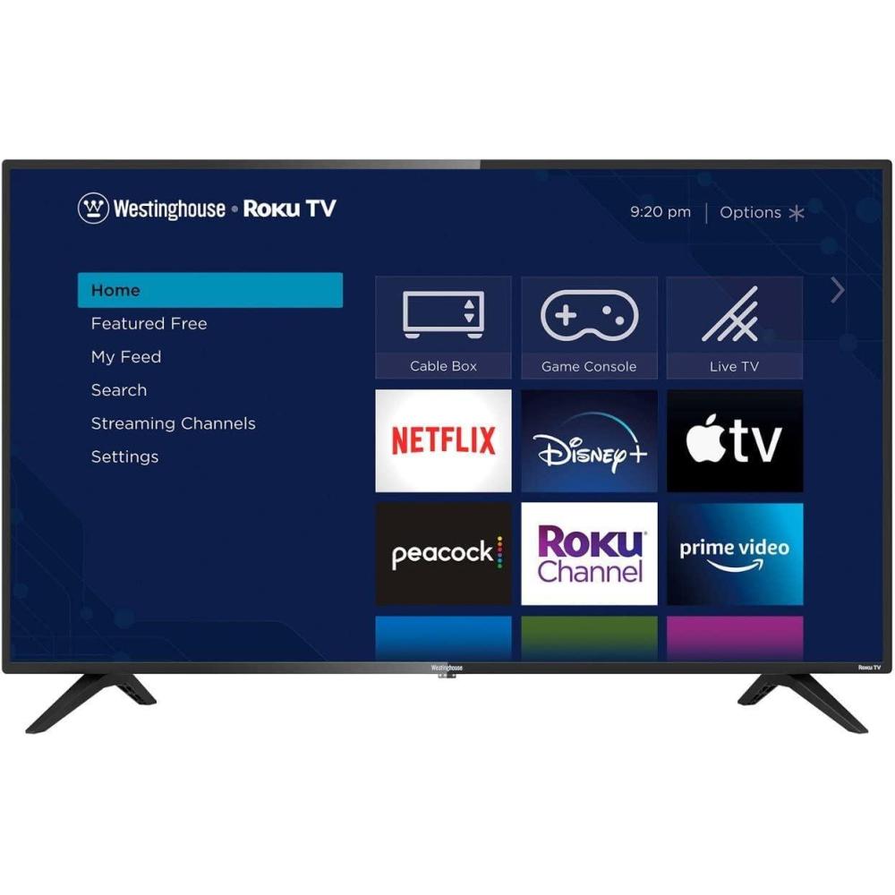 image:imageWestinghouse 43Inch Tv Full HD 1080p Led Screen Smart TV HDR Compatible with Alexa and Google Assistant WR43FX Renewed