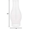 WESTINGHOUSE LIGHTING CORP 83090 8-1/2-Inch Chimney, Clear