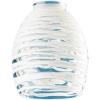 Westinghouse Lighting Corp Glass Shade, Clear with White Rope Design (81314)